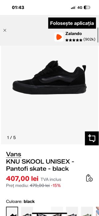 Vans KNU SKOOL / marime 39