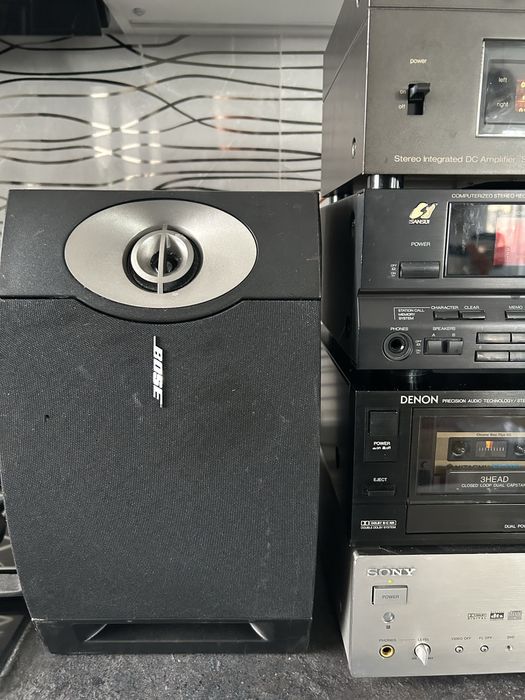 Technics, Sansui, Sony, Denon, Bose