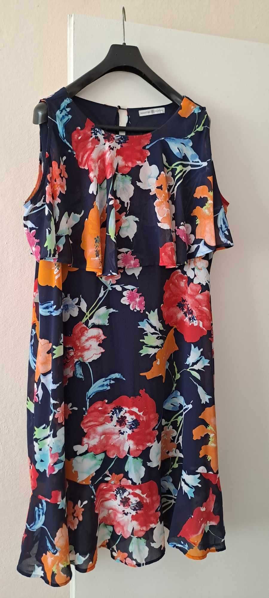 Цветни летни рокли (2XL) големи размери