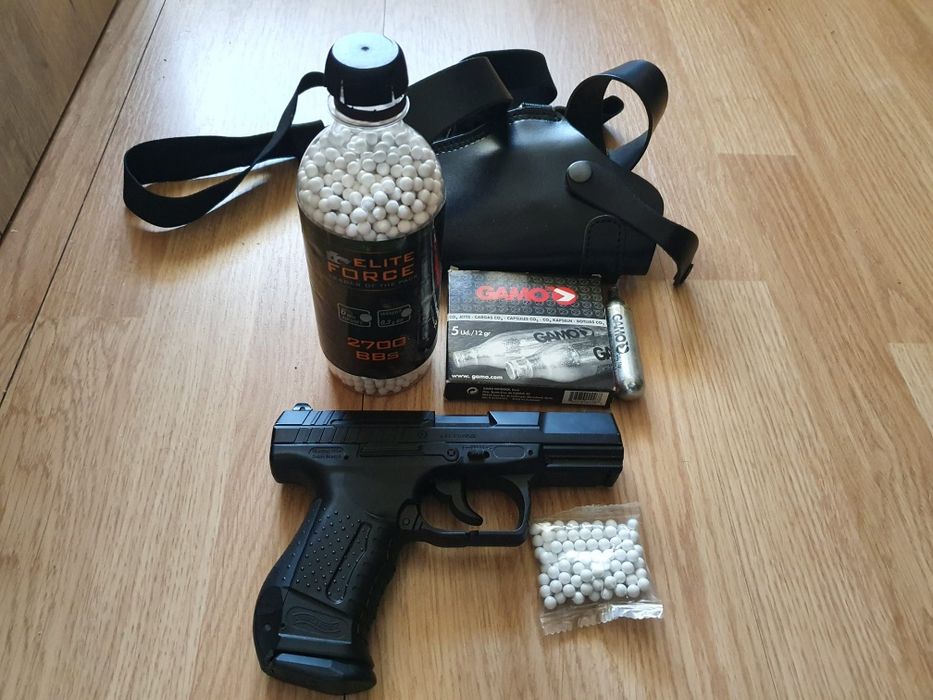 Pistol Airsoft Dao p99 CO2 Upgraded full Box