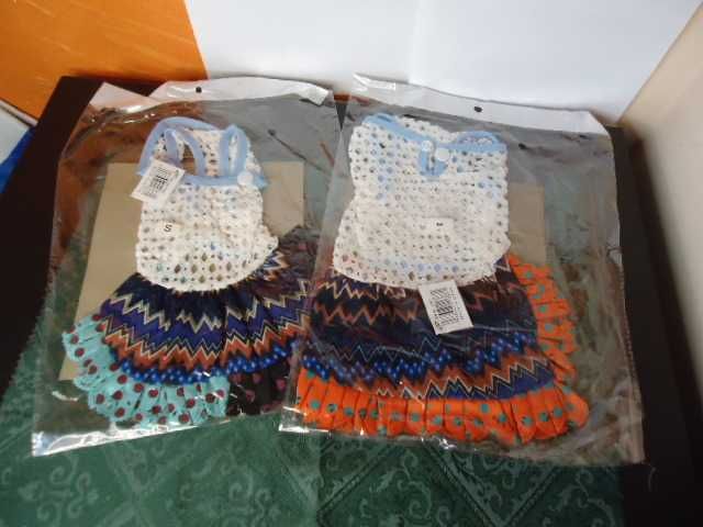 Дрехи за малко куче, рокля ,нагръдник,дъждобран,раница AMELIA NEST