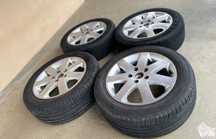 Jante aliaj cu cauciucuri 205/55 R16 (Audi)