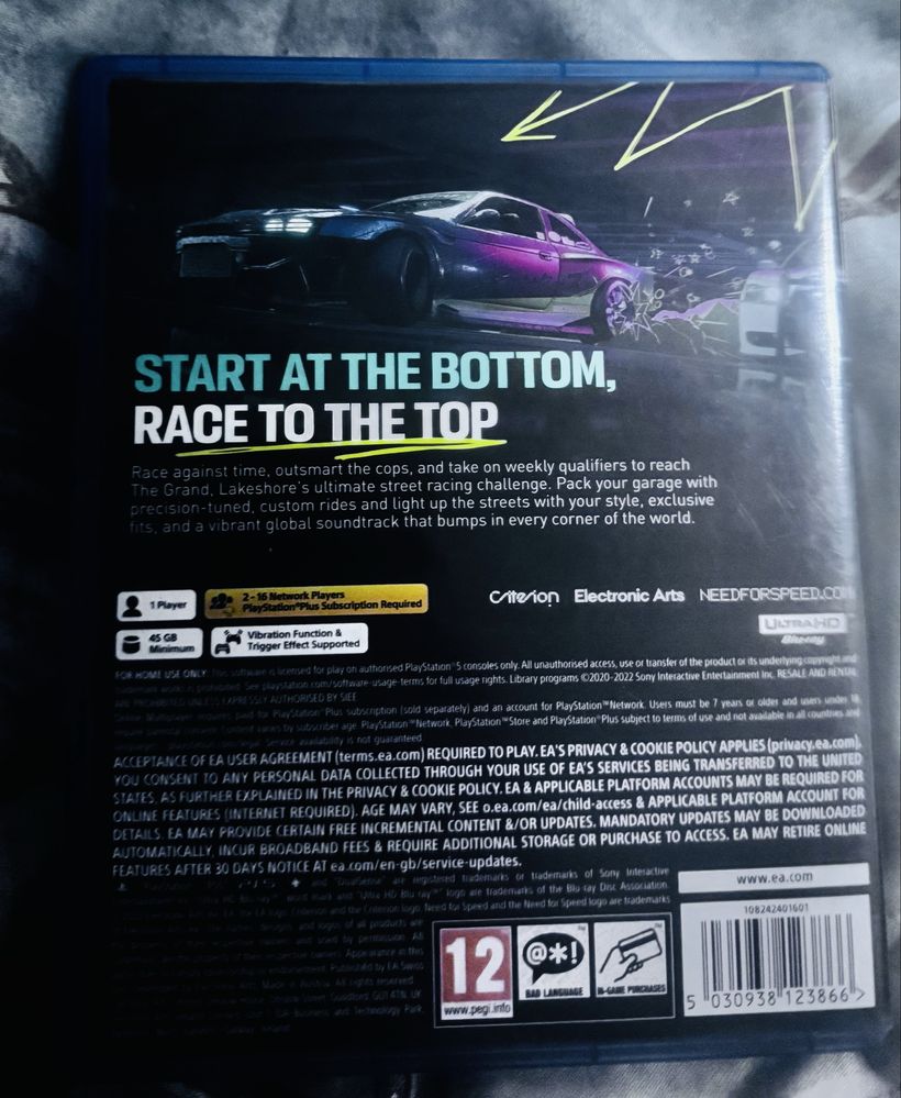 NFS Unbound PS5 Запазена
