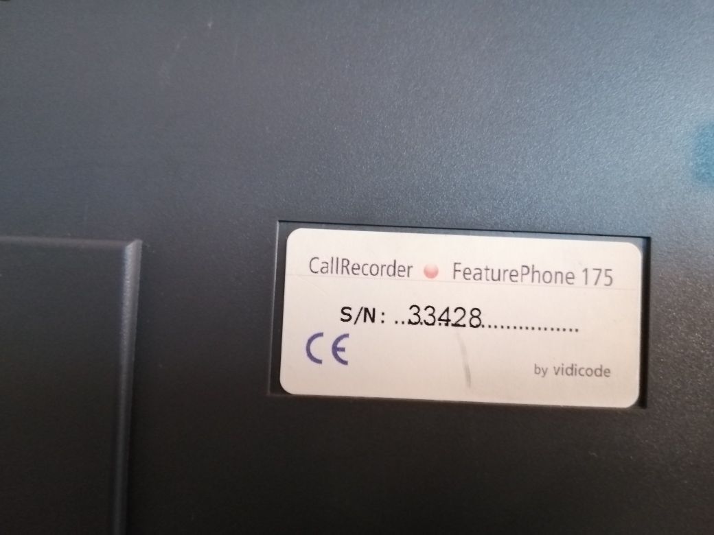 Vand telefon fix cu inregistrare VidiCode FP 175, nou-nout