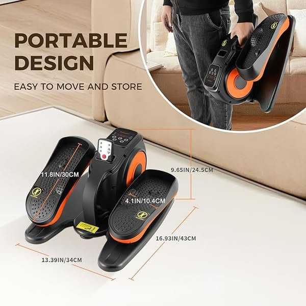 Aparat exercitii/eliptic Rollingsurfer pentru sub birou