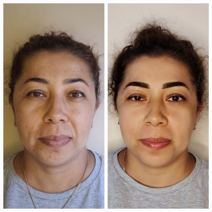 Обучение перманентного макияжа, татуажа, пудровые брови