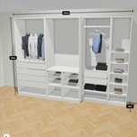 Гардероби PAX Ikea - 4 гардероба