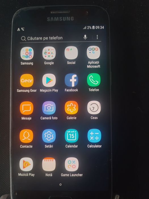 vand  telefon samsung s7  display spart