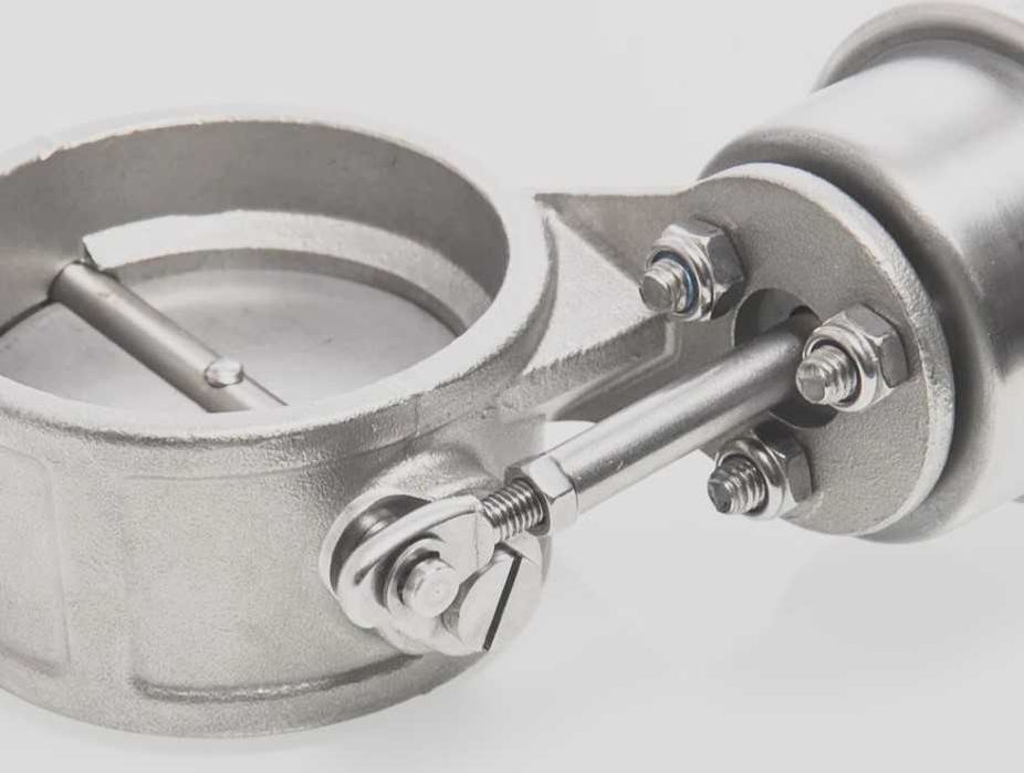 Clapeta evacuare inox 60mm-63mm