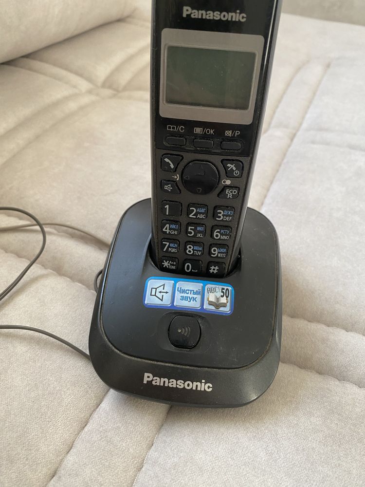 Продам телефон Panasonic  пoчти новый исп. 1мес