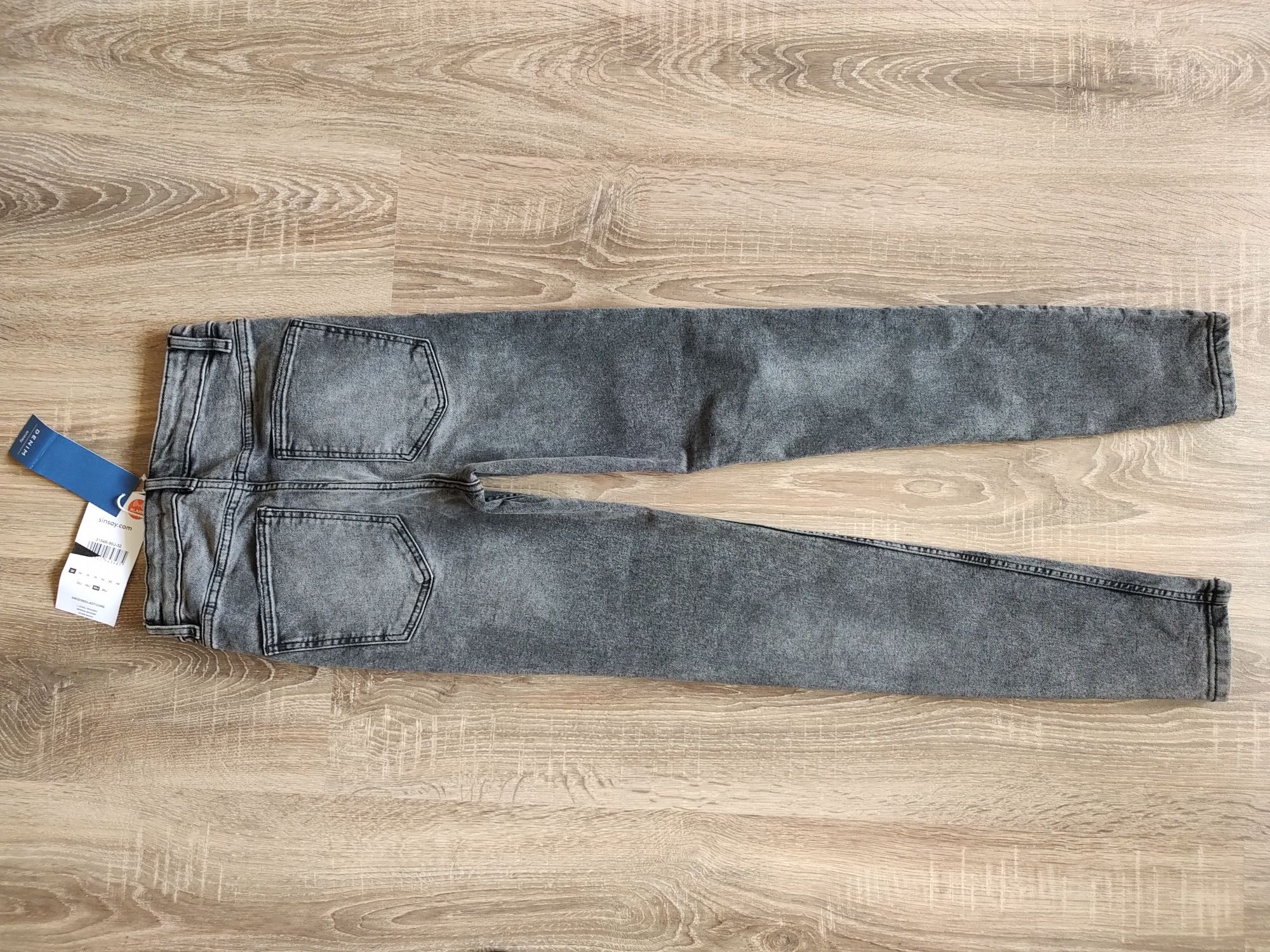 Blugi Jeans Pantaloni Dama Fete Sinsay marime 32 noi