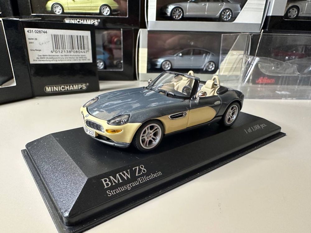 Macheta Bmw Z8 1:43 Minichamps