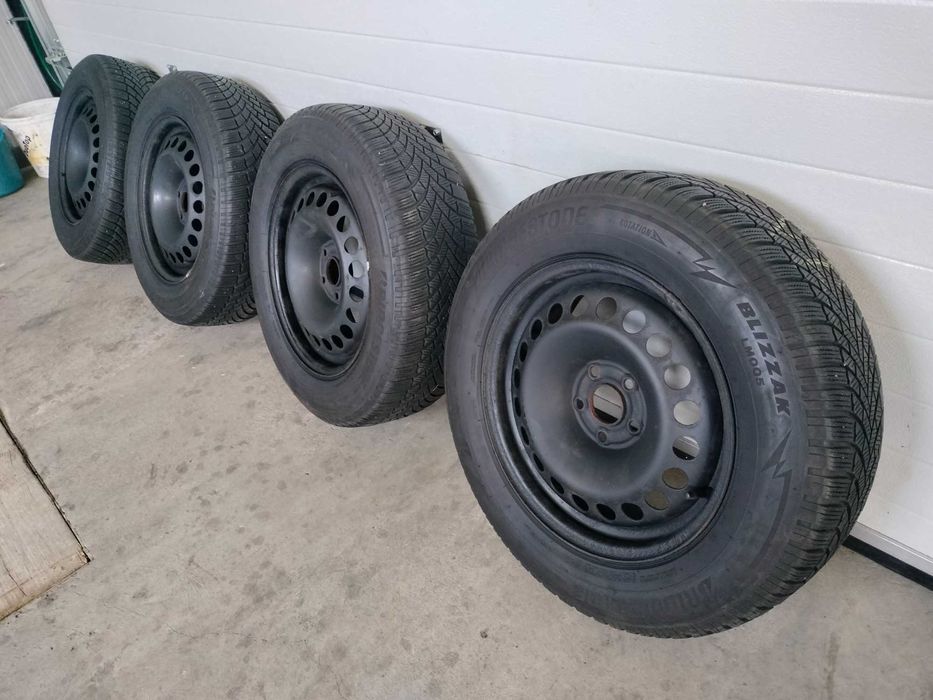 Jante tabla cu cauciucuri M+S 215 65 16 pt Opel Mokka