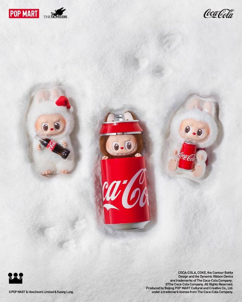 LABUBU из серии Coca-Cola лабубу