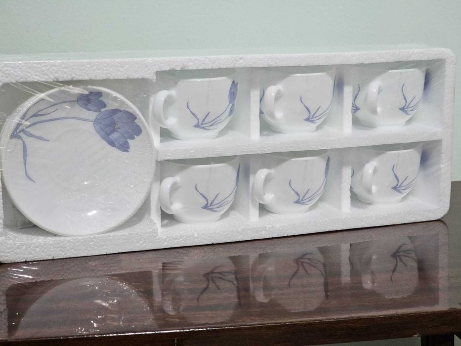 Set 6 cesti din sticla opal - Larah by Borosil