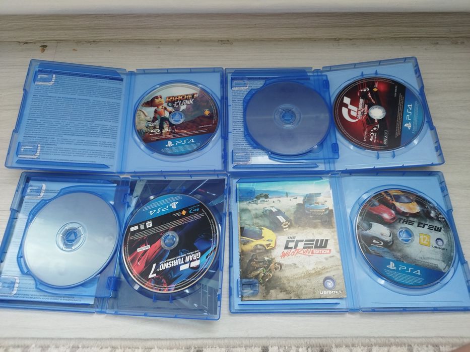 Диски на Playstation 4
