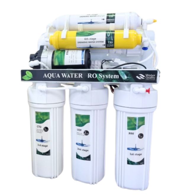 6 ступенчатый фильтр Auqa water, с щелочной/минеральной водой!