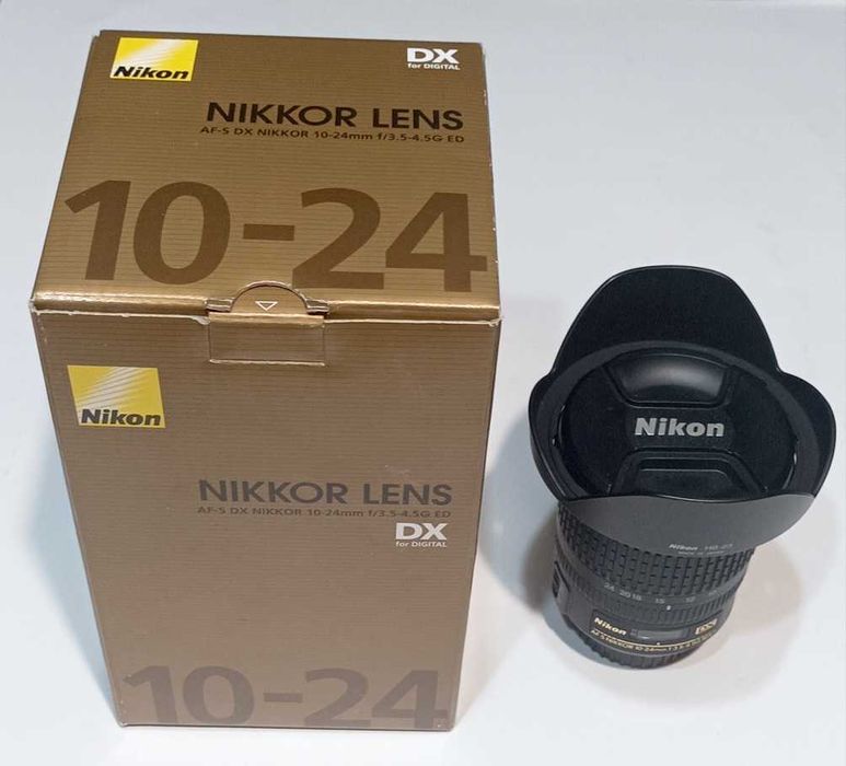 Продавам: обектив Обектив AF-S DX NIKKOR 10-24mm f/3.5-4.5G ED