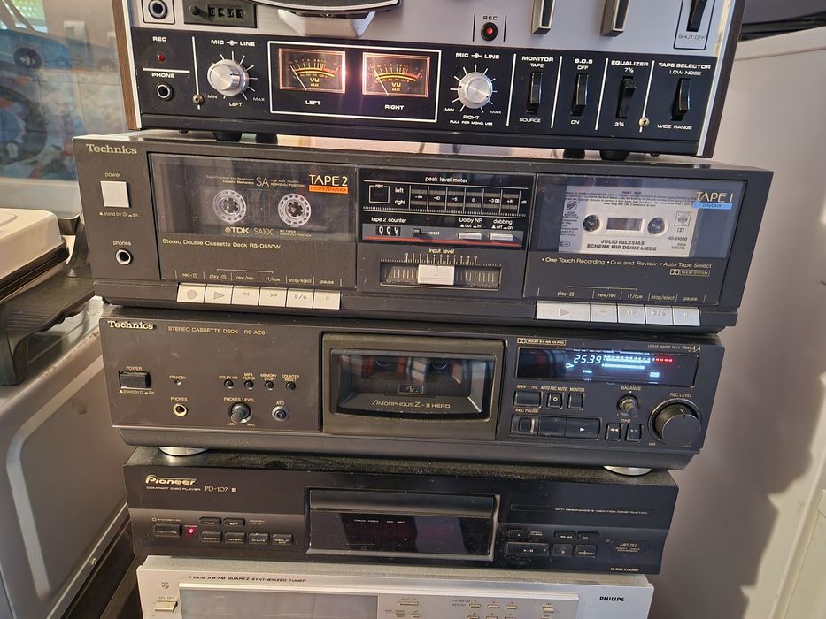 Vand akai 4000ds mk2 deck technics az6