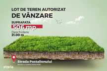 Teren autorizat, P+4E, 506 mp, Strada Postalionului, zona Grand Arena