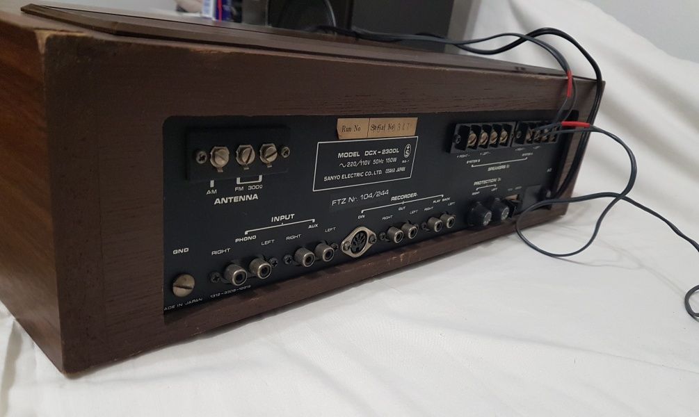 Amplificator vintage Hi fi  Sanyo DCX 2300L