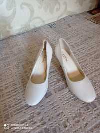 Свадебные туфли айвори