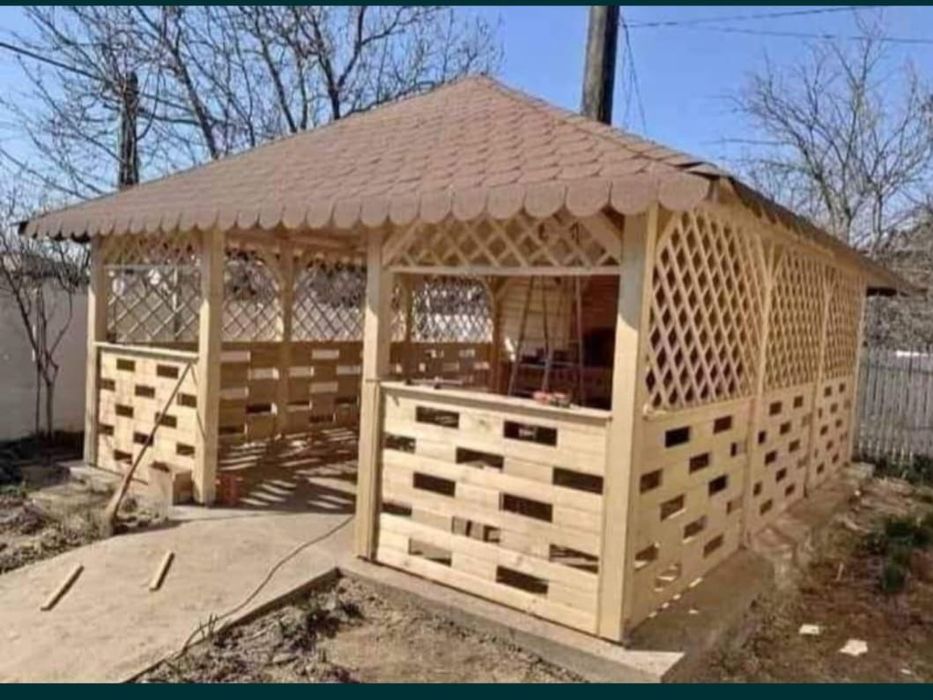 Foisoare terase prigole din lemn