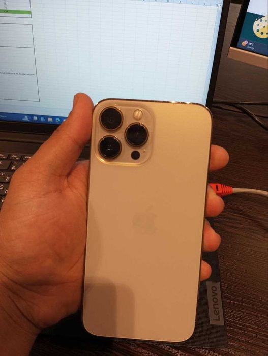 Iphone 13 pro max gold
