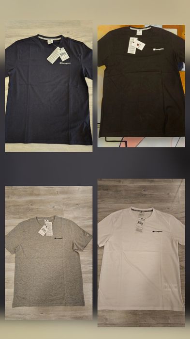Tricouri Champion size L regular fit (85 lei/buc)