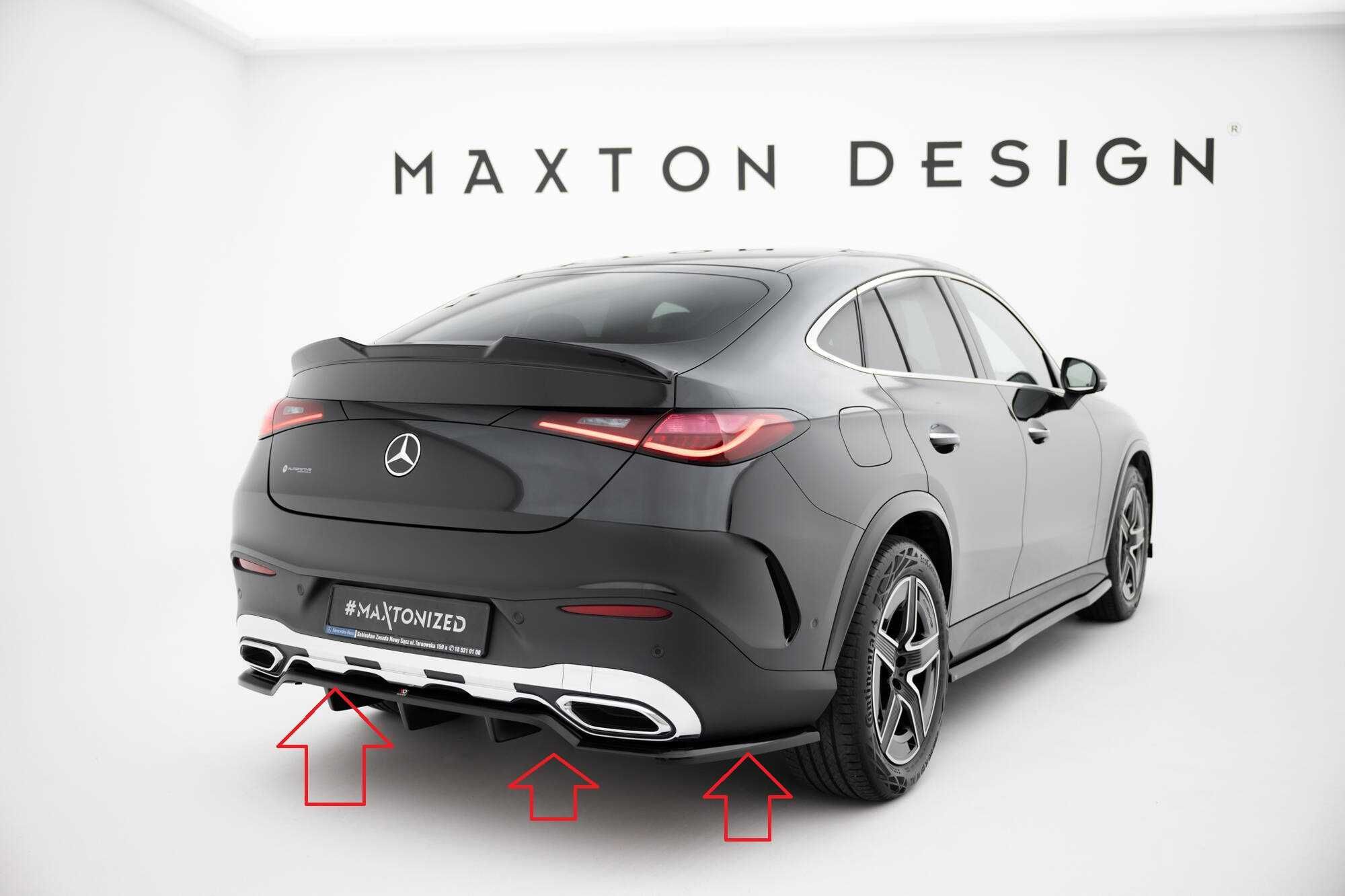 Prelungire bara spate Mercedes GLC Coupe AMG-Line C254 2022- v1 Maxton