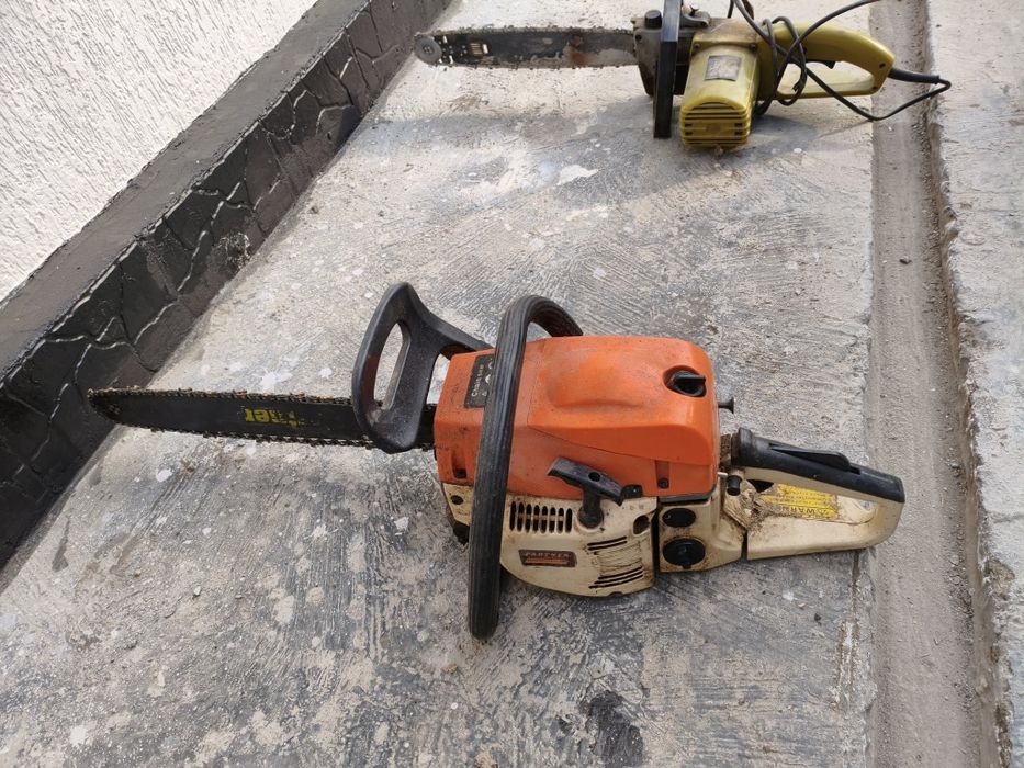 Бензопила в хорошем состоянии