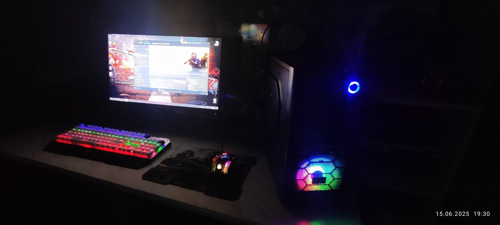 Игровой компьютер в комплекте core i5 10400f