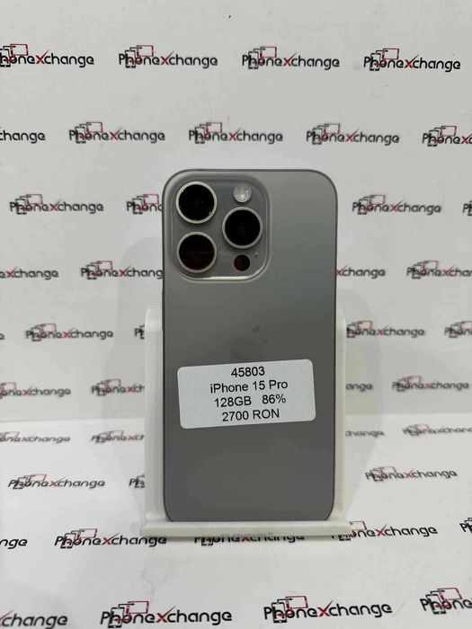 iPhone 15 Pro Natural Neverlocked 128GB