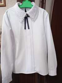 Блузка школьная белая