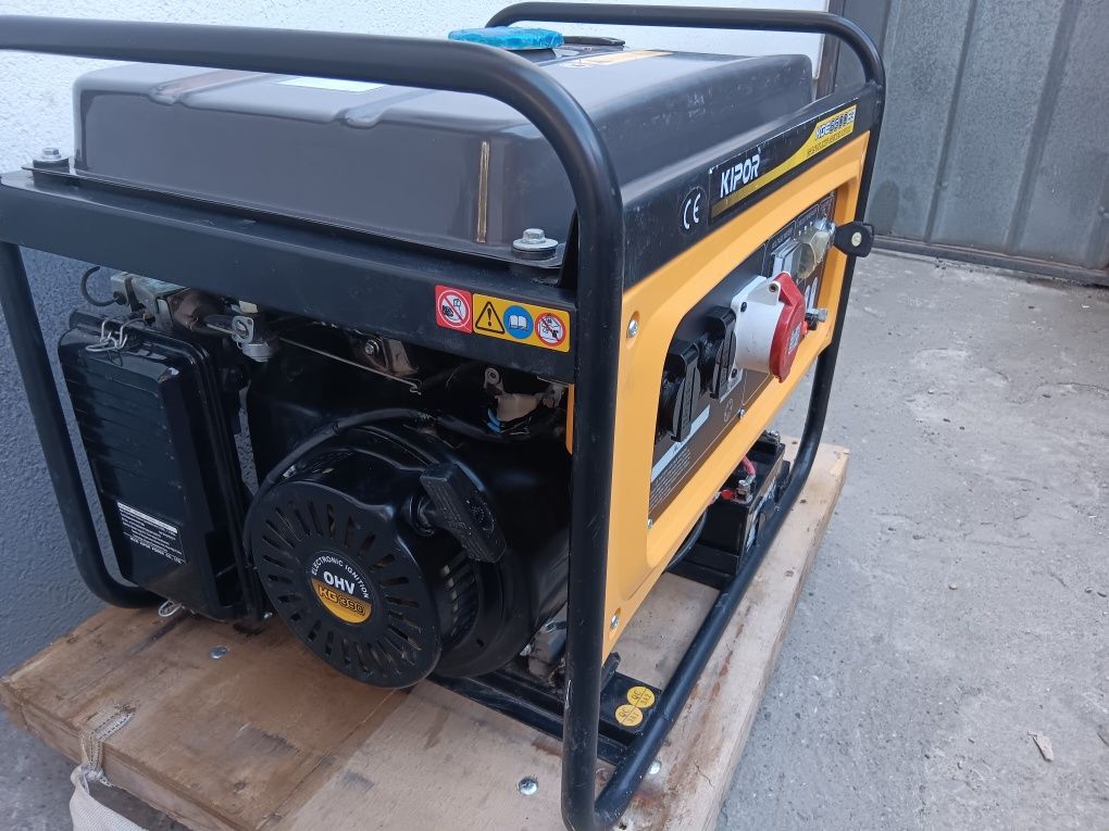 Generator Kipor, trifazic,nou