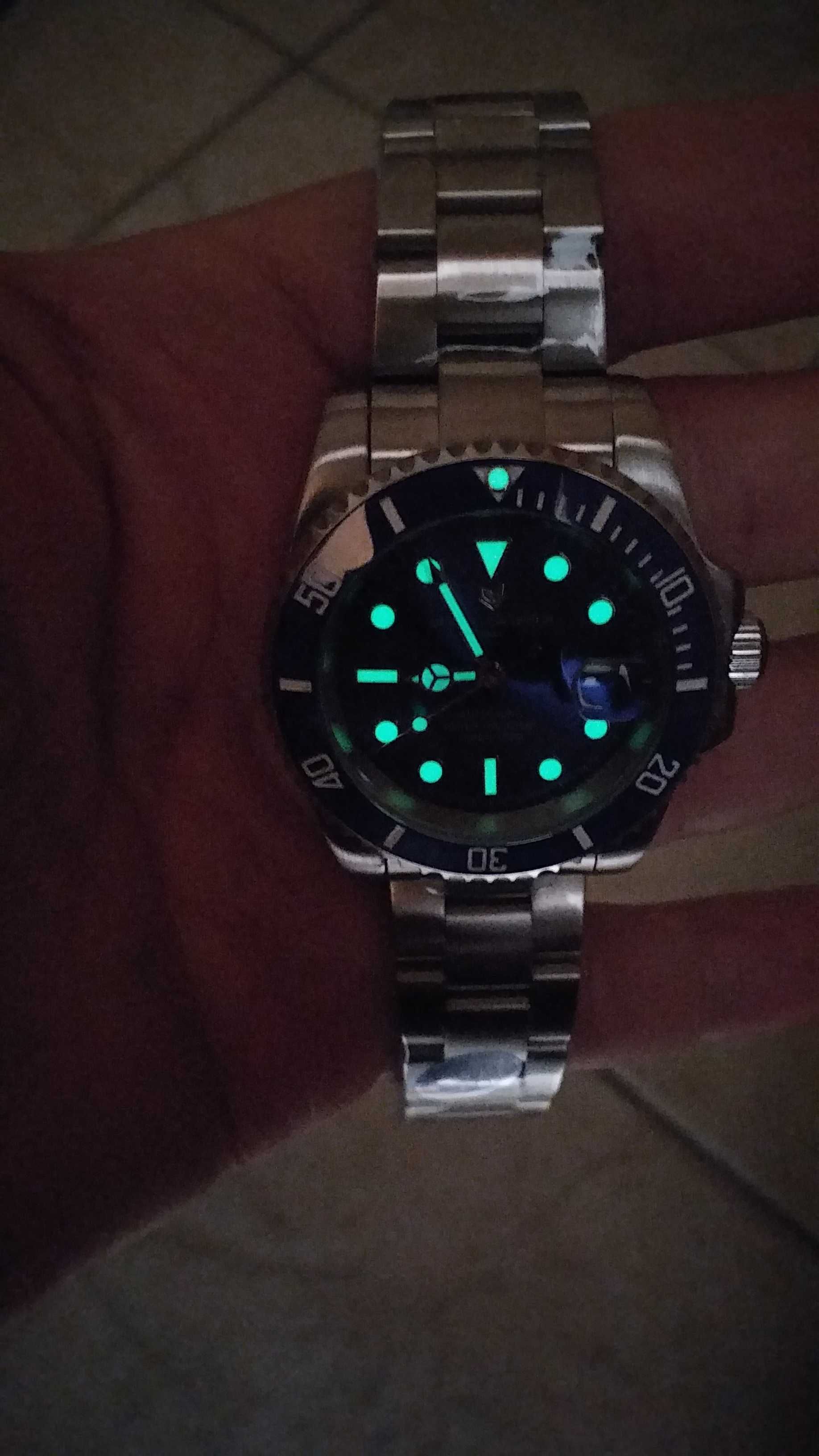 Ceas Automatic Lux,Submariner Homage 41mm,Full Steel Inox,Nou la cutie