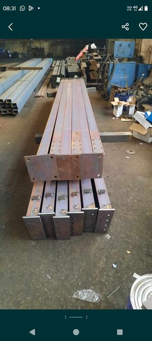 Stoc 3 ferme și 6 stâlpi  hala 10x10 service magazin spălătorie ipe180