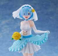 Figurina Re:Zero Starting Life in Another World Rem wedding 18 cm