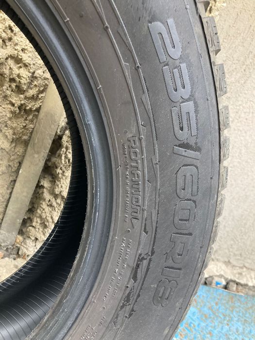 Комплект зимни гуми Nokian Snowproof 2 SUV 235/60/18 на 400-500 км