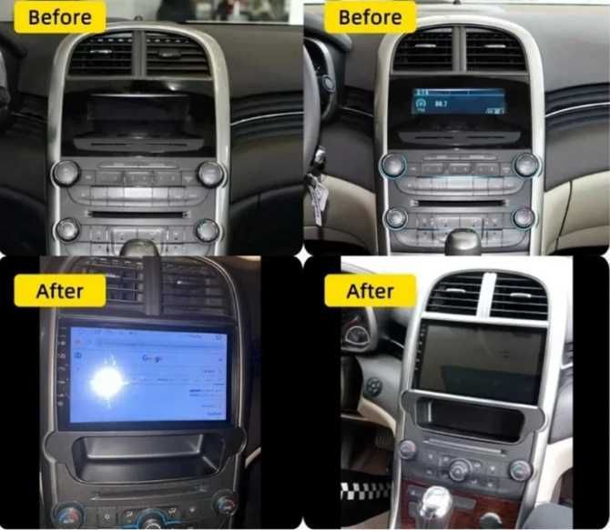 9-инчова мултимедия за Chevrolet Malibu (2012–2015) + Подарък камера