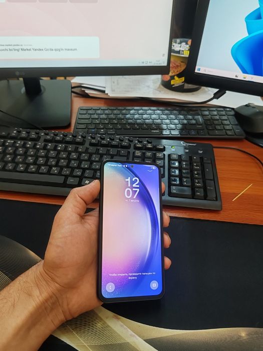 Samsung A54 5G 8/128gb(2024)ideal ochilmagan usta kurmagan aybi yuq