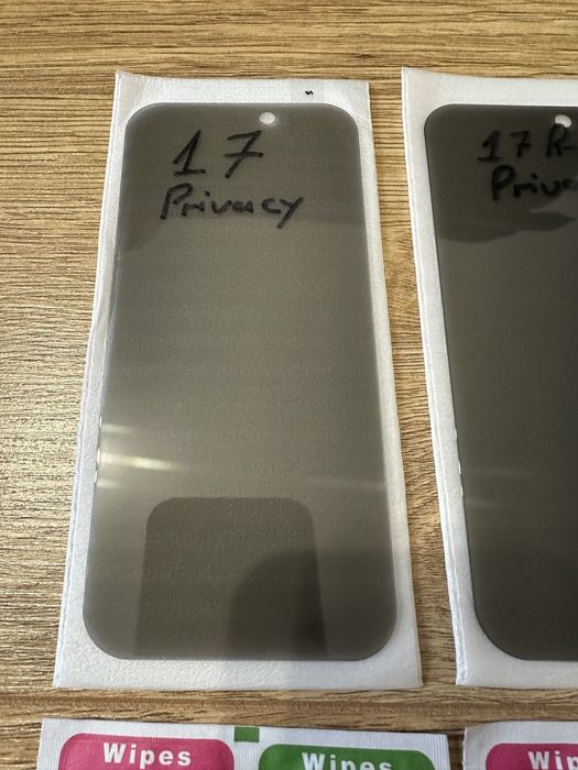 Vand Folie Sticla Iphone 17, 17 Pro, 17 Air, 17 Pro Max