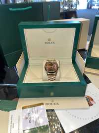 Rolex Day-Data 40 mm Rose Gold brown Dial