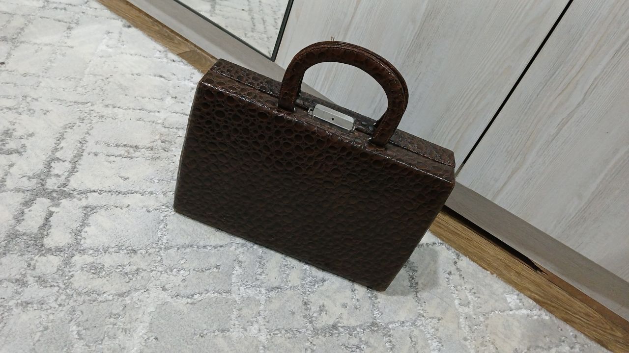 Сумка чемодан женская