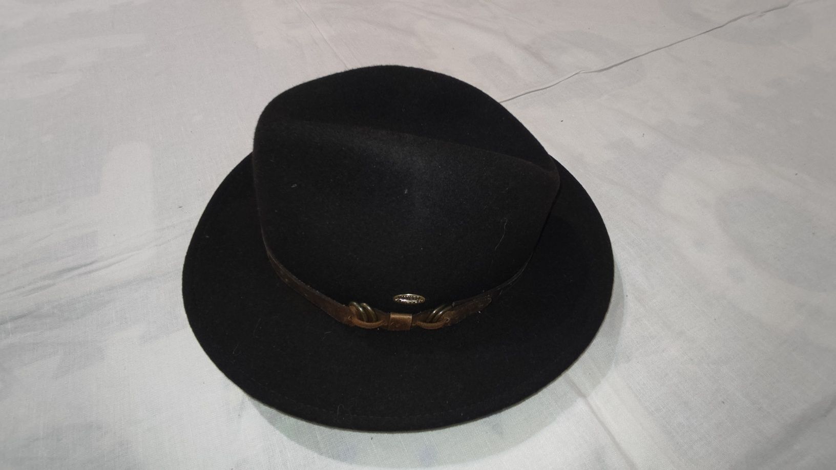 Pălărie Mayser Mathis Trekking fedora wool mărime 55 vânător padurar