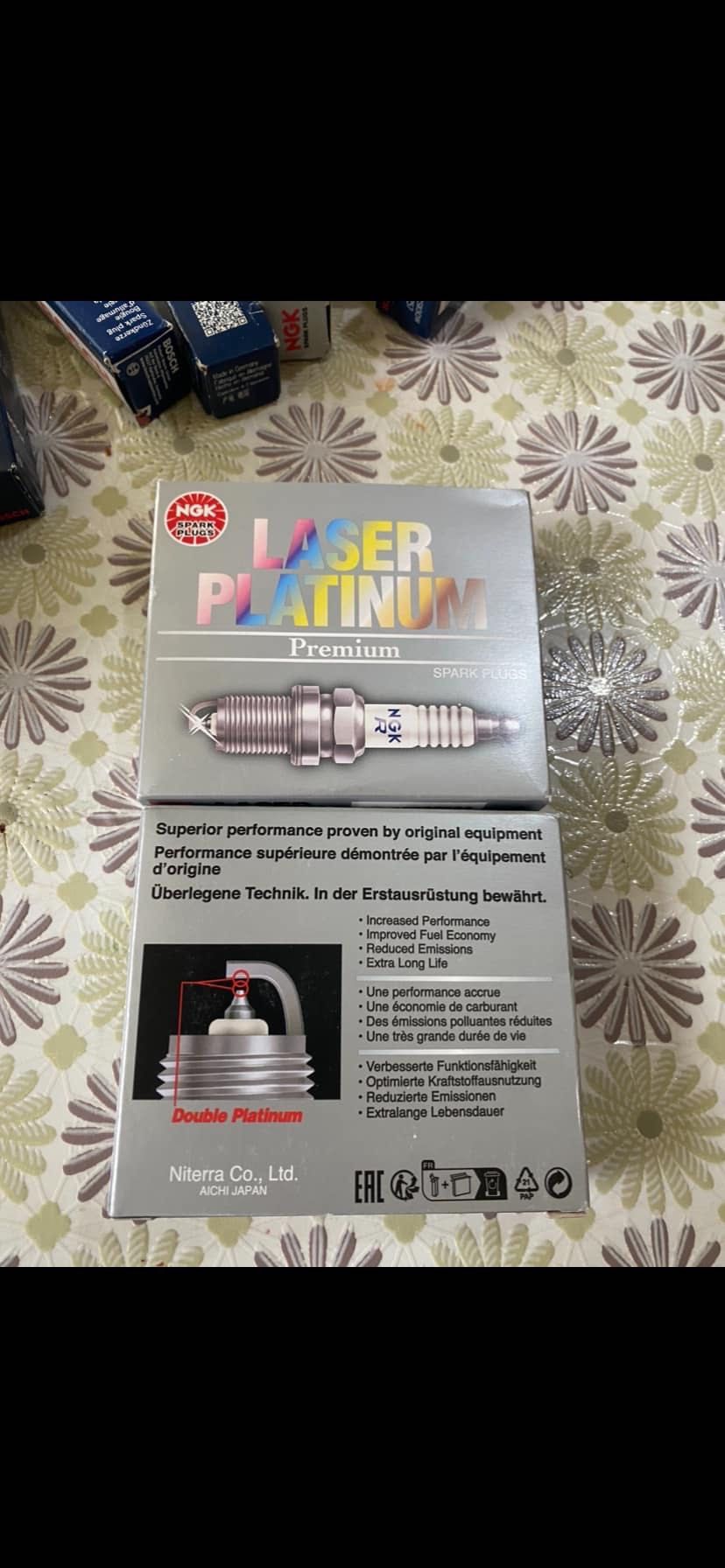 NGK PZKER7B8EGS Laser Platinum 93231 – Чисто нови платинени свещи
