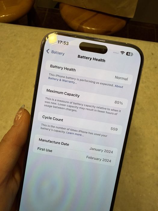 Iphone 15 pro max 256GB