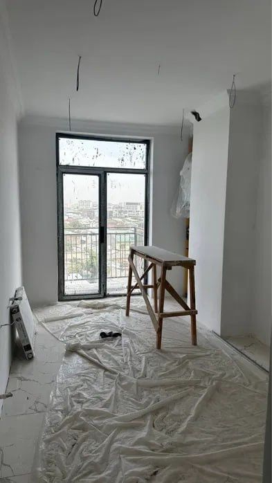 Кукча ЖК KOKCHA DARVOZA Коробка 2-комнатная 45.4 м2 White Box