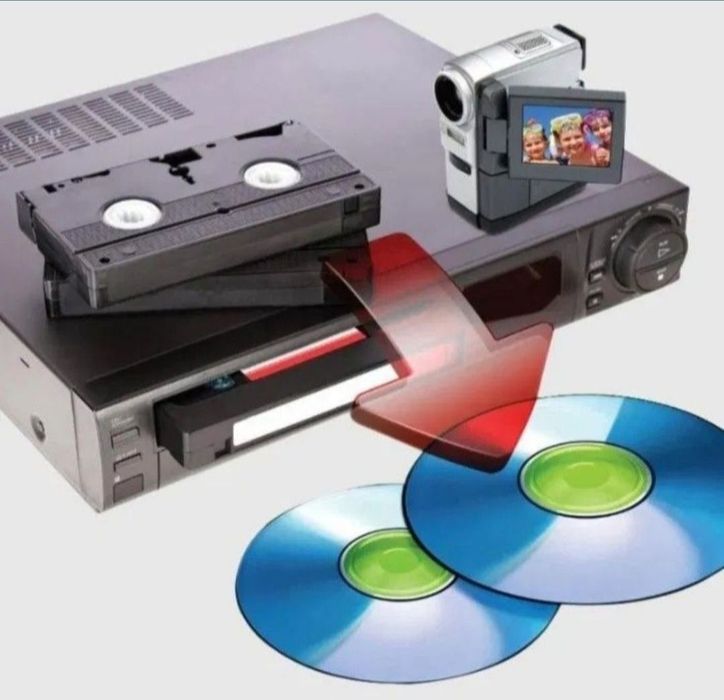 Оцифровка видеокассет  перезапсиь