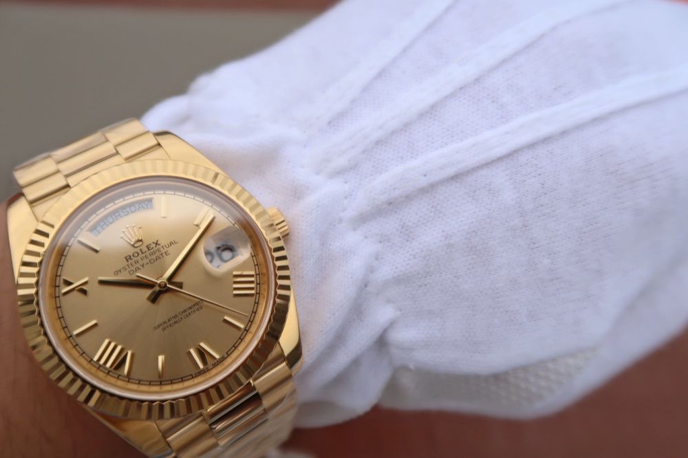 Rolex Day-Date yellow gold Swiss 1 la 1